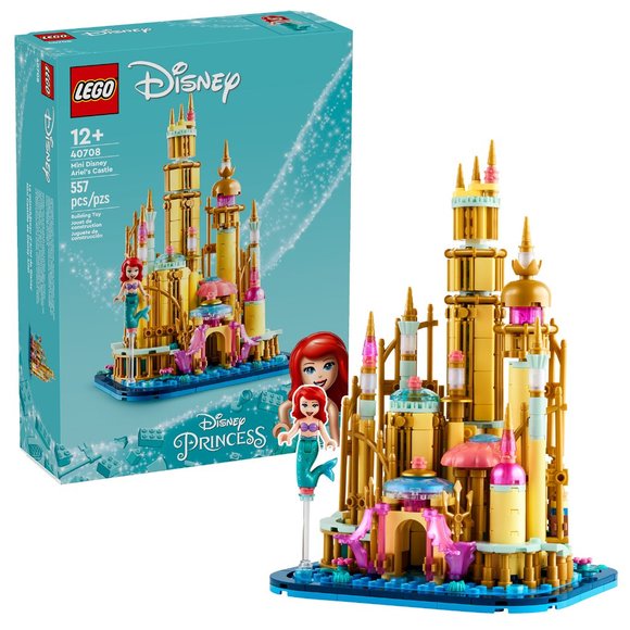 LEGO Disney 40708 Mini Ariels Castle New NIB Little Mermaid in Hand - Picture 11 of 11